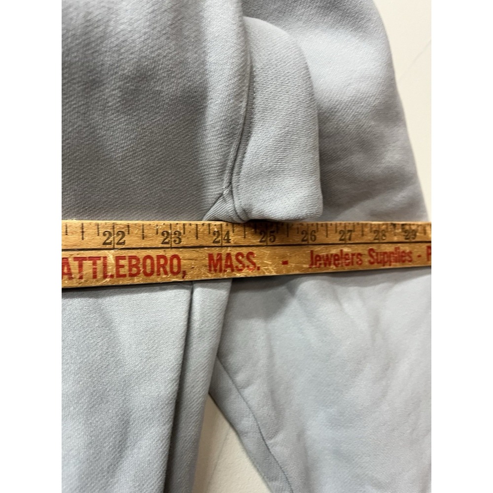 Vuori Restore Half Zip Hoodie Blue Gray Athleisure Women's Size Large - Picture 5 of 7